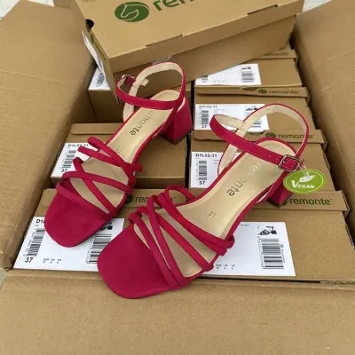  HIGH HEEL FISH MOUTH SANDALS